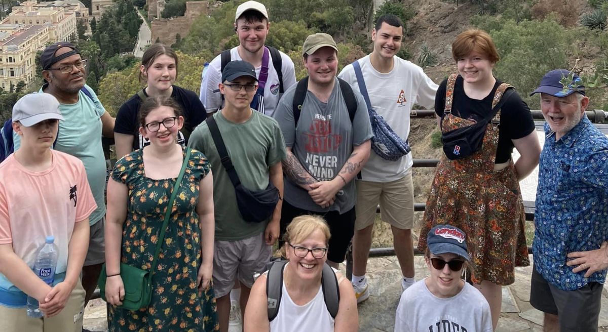 Victor Quiroz, Dearbhla Barry, Darren Beck, Laim Murdock, Jake Hallowell Faye McGrogan and Paul Monaghan, Lecturer (middle l-r) Luka Walker, Lucy Clingan, Martin Johnston, and   (front) Ruth Doherty, Lecturer and Olivia McComb.